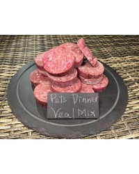 寵物肉餅 - 小牛鹿配方 (1 千克)